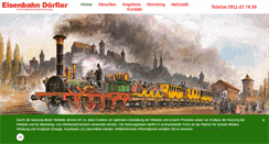 Desktop Screenshot of eisenbahn-doerfler.de